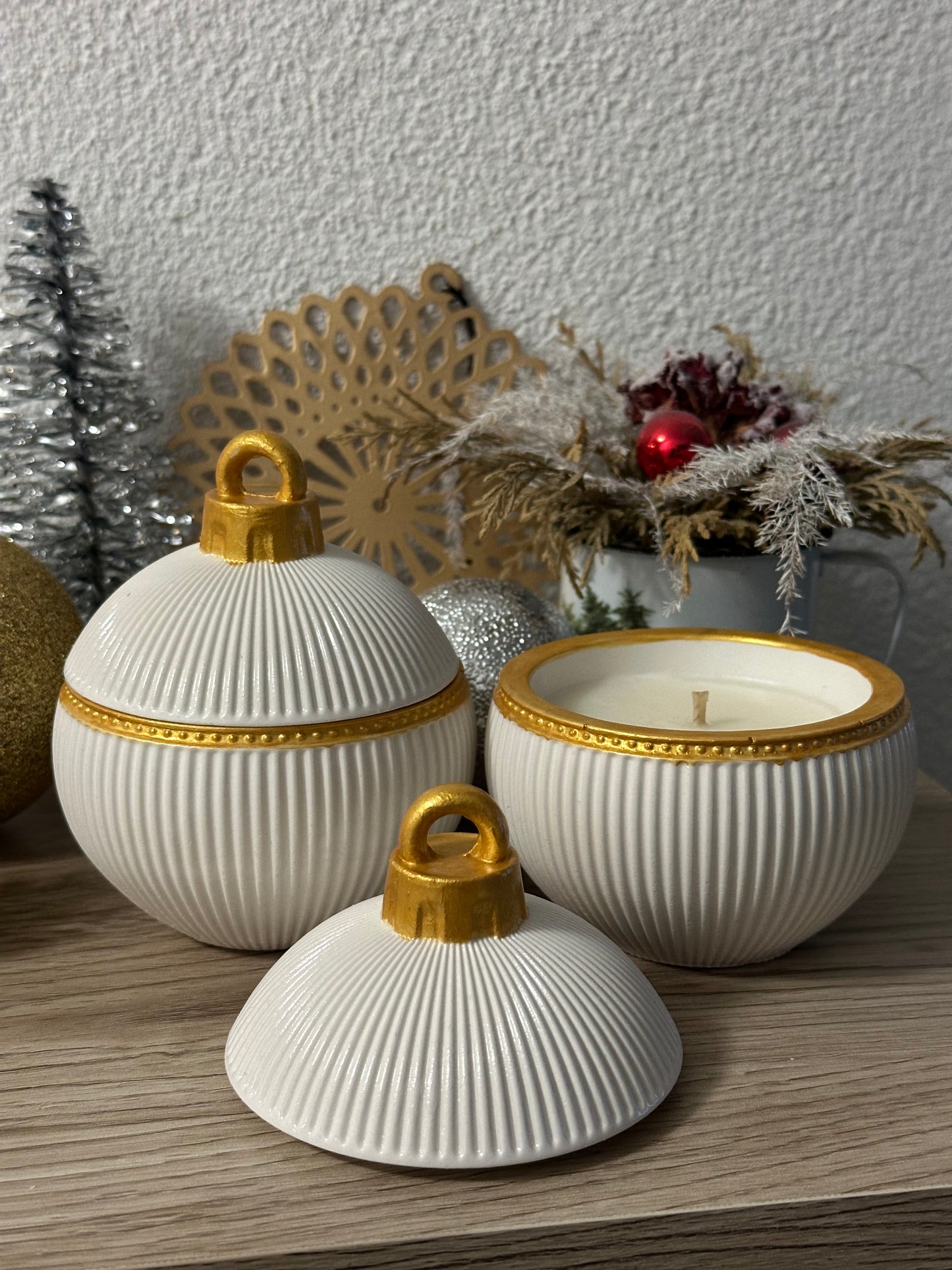 Bougie Boule Noël - Édition limitée