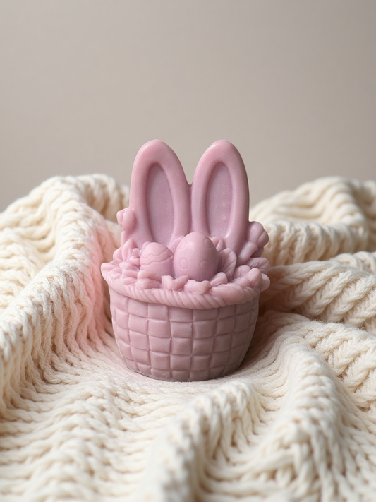 Bougie Panier Lapin