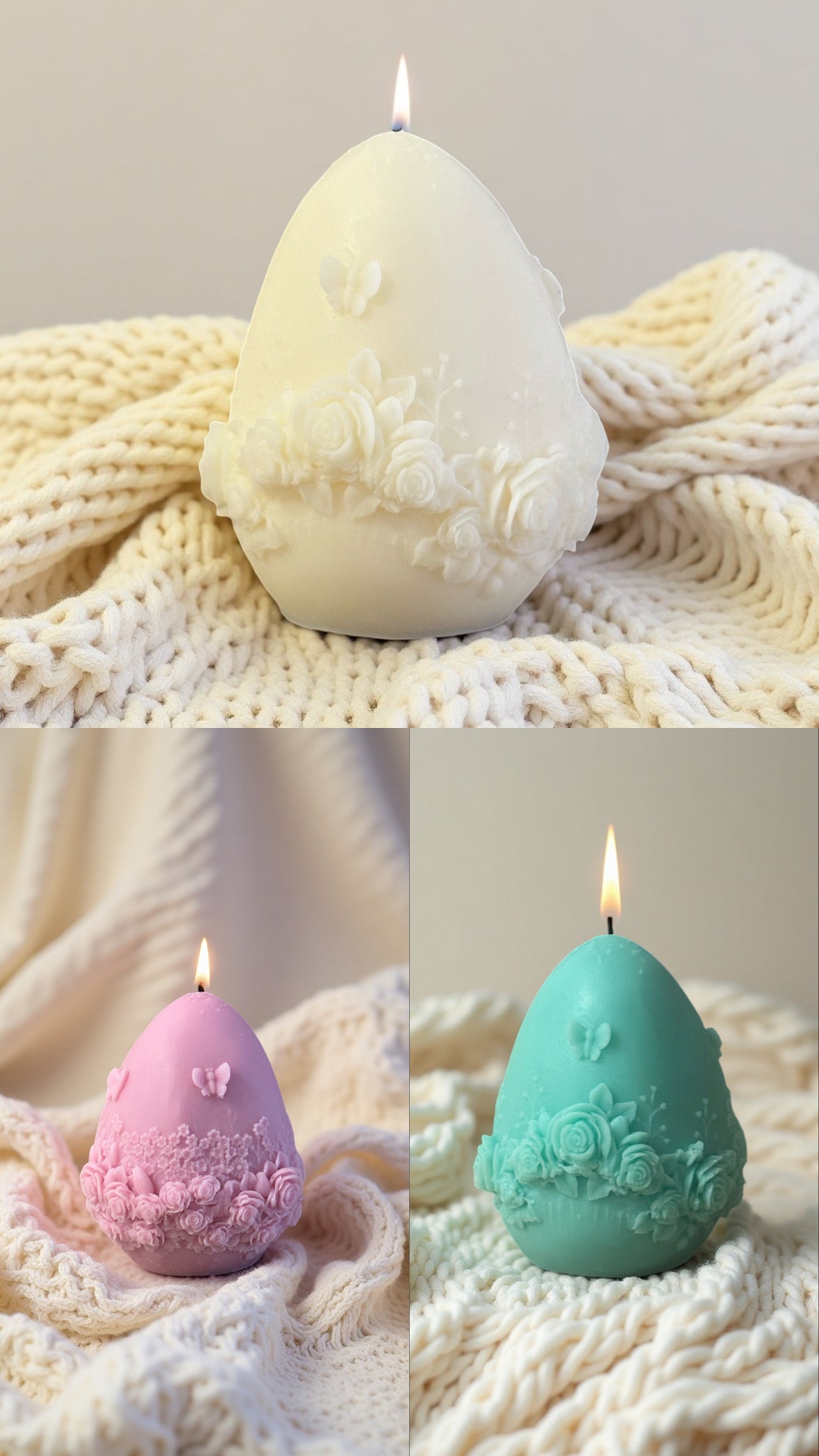 Bougie Œuf Pâque