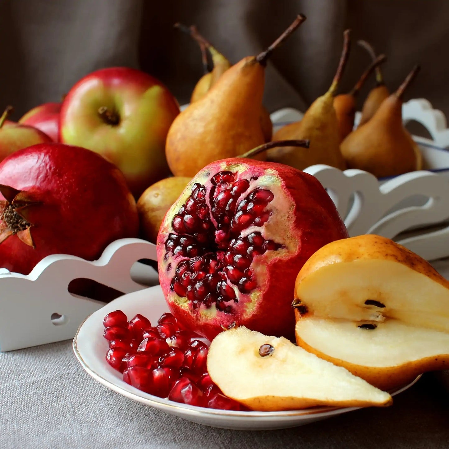 Grenade et Poire ( Pomegranate and Pear )