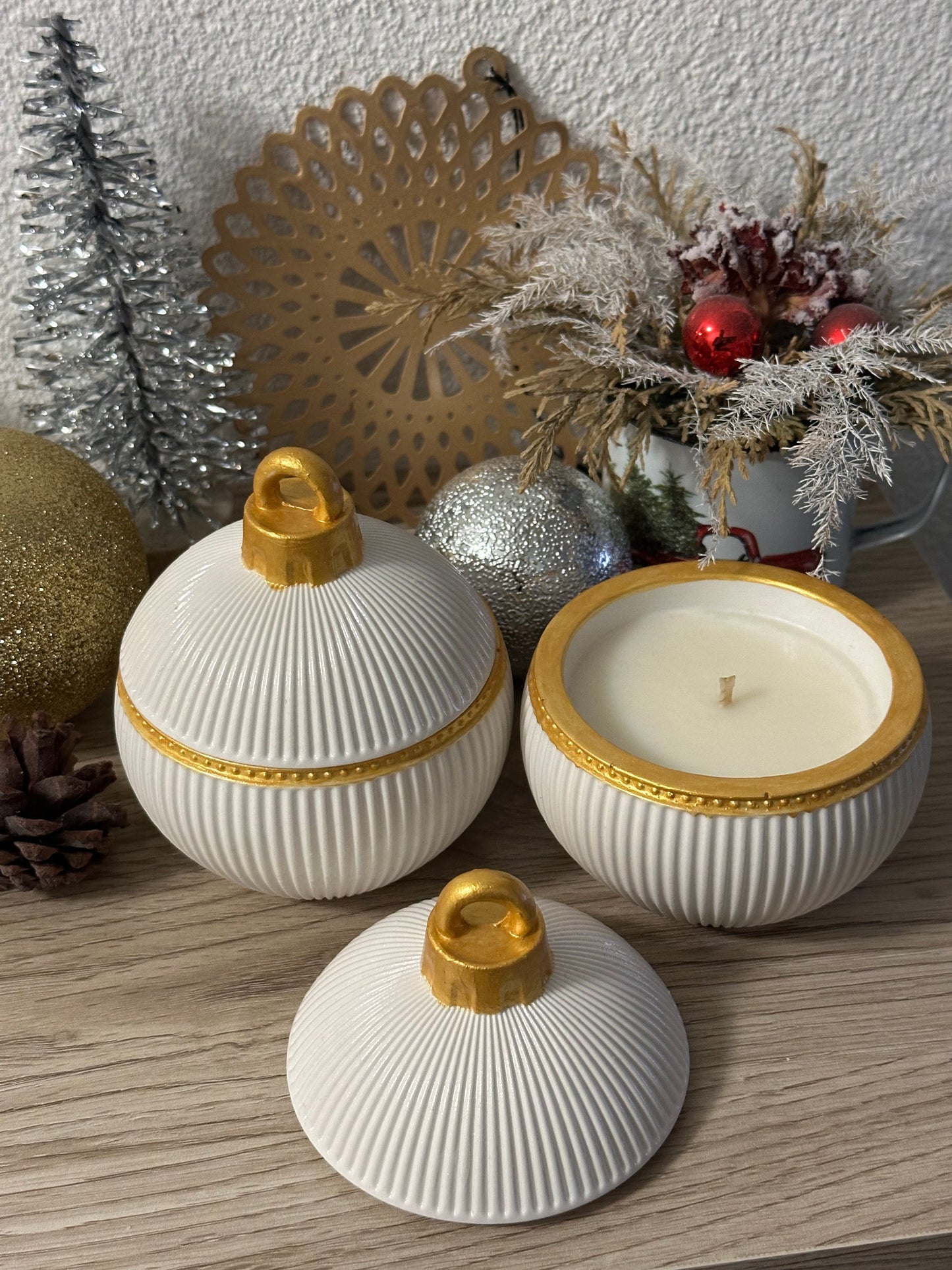 Bougie Boule Noël - Édition limitée