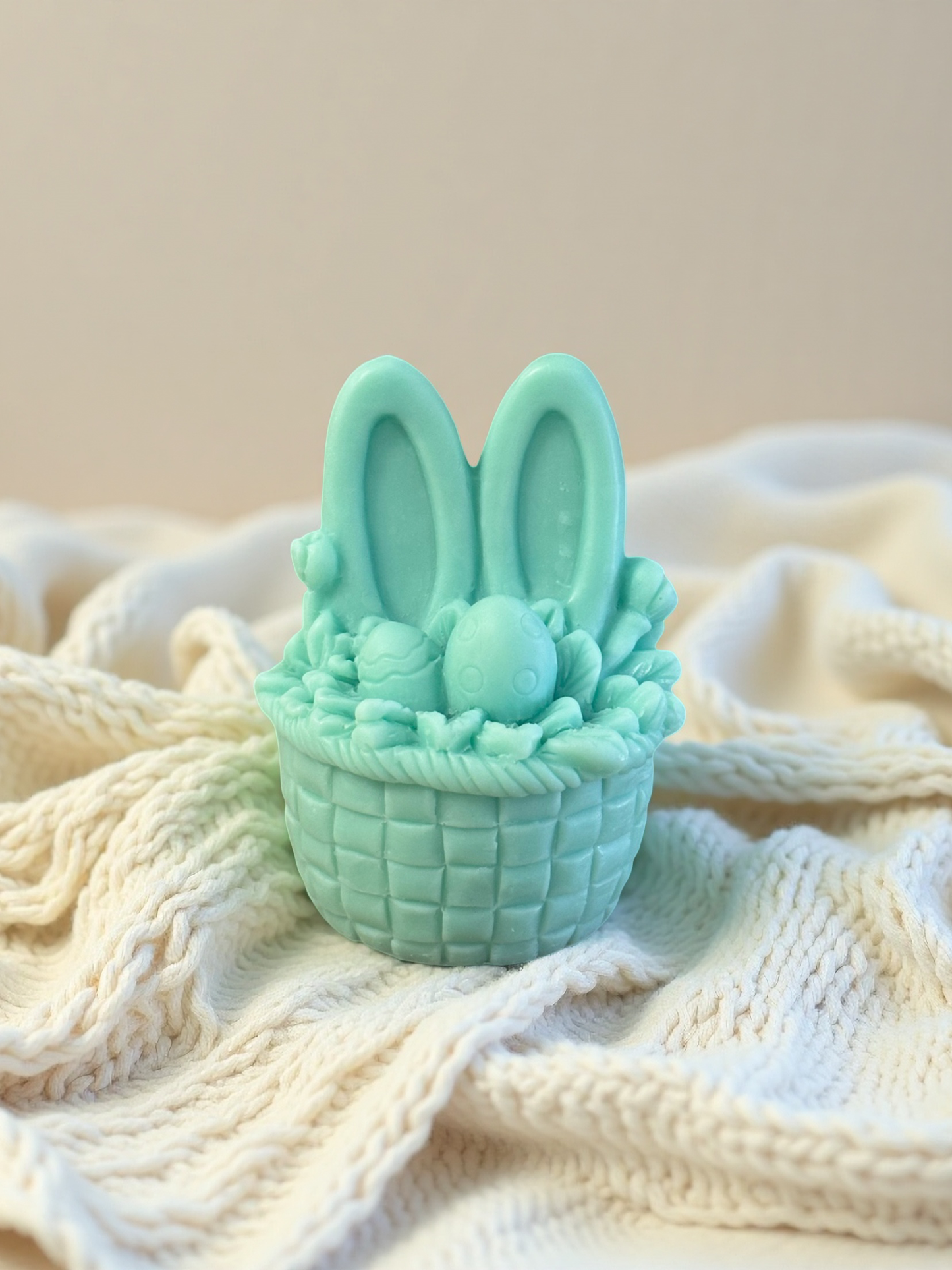Bougie Panier Lapin